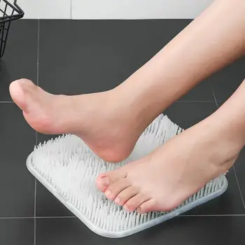 

Lazy Spa Shower Foot Massage Pad Feet Cleaner Brush Dead Skin Remover Scrubber Bathroom Bath Massage Pad Shower Mat