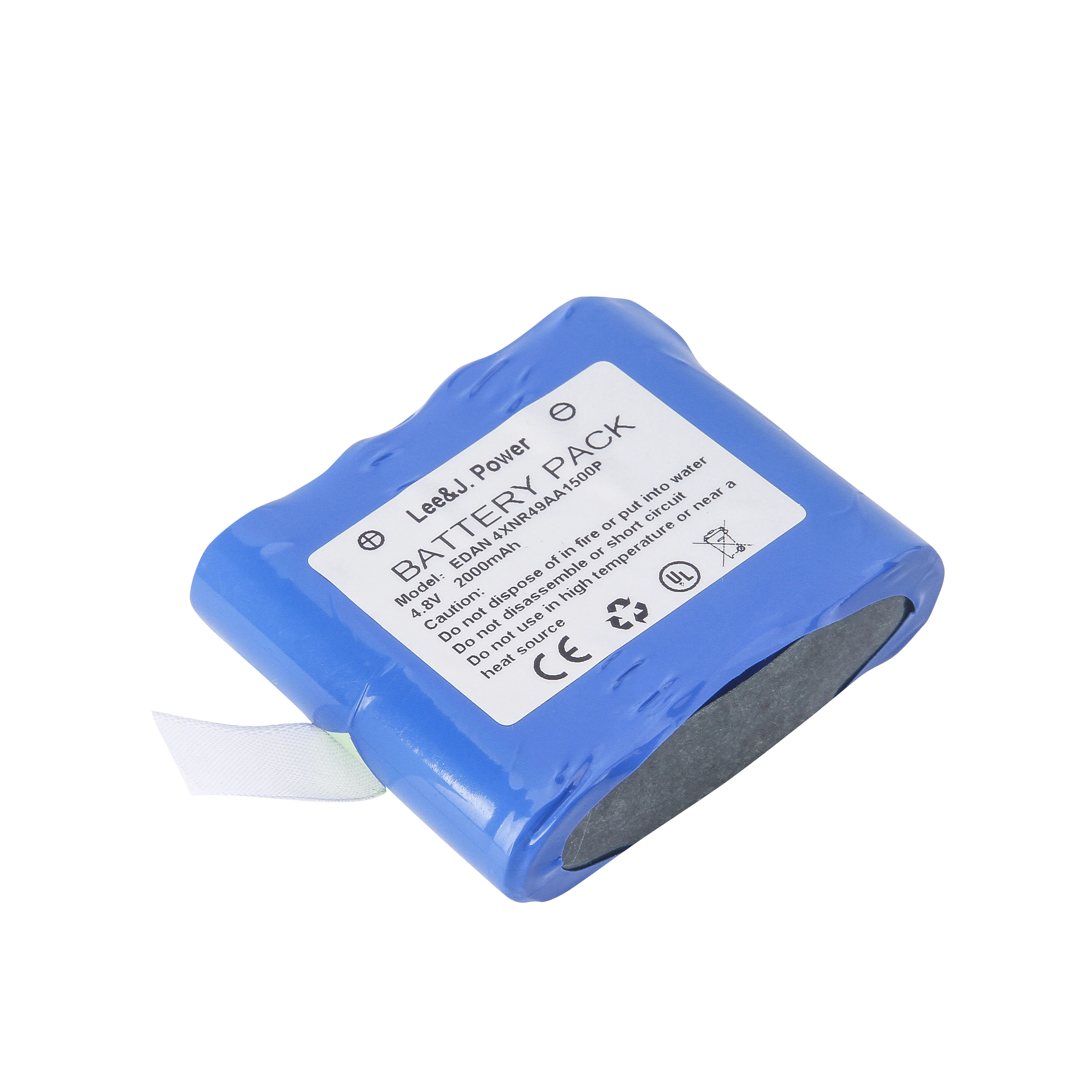 Высококачественный аккумулятор для EDAN 4XNR49AA1500P H100B CS-01 замена батареи