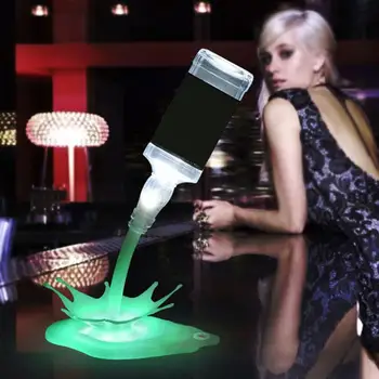 

Portable Touch Switch 3D USB Power Bottle Lamp Bar Party LED Bottle Pour Wine Home Decoration Bedside Lighting Night light