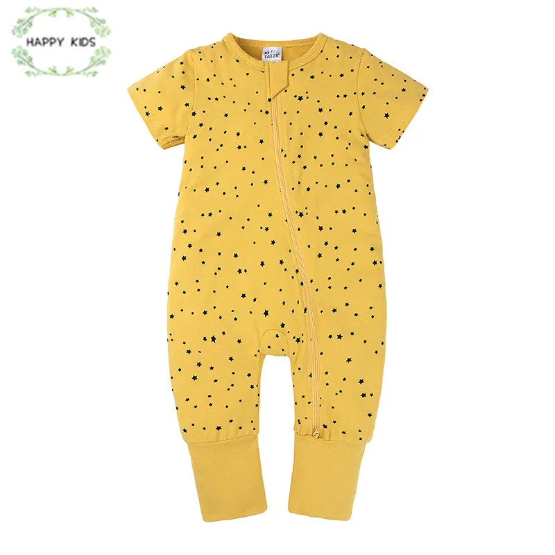 

Hot Baby Rompers 0-24M Newborn Baby Girls Boy star Romper Playsuit Jumpsuit Sun suit Clothes Fashion Infant clothes DLY500