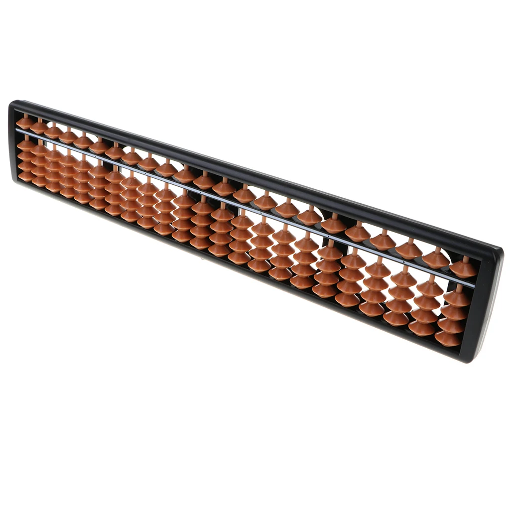 Vintage-Style Small Size 23 Column Rods Plastic Chinese Traditional Abacus Counting Tool 14