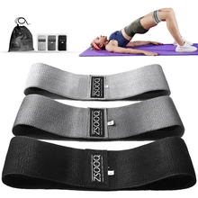 Crossfit butin résistance bandes Fitness tissu boucle bande entraînement force bandes de caoutchouc entraînement Sport maison gymnastique Yoga expanseur
