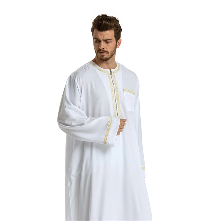 Исламская мужские Jubba Тауб Саудовская Аравия абайя традиционные арабский Dubai