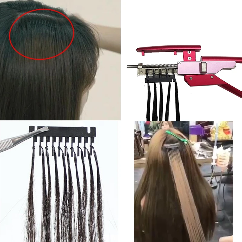6D высококлассная Технология соединения машинный инструмент в салоне волос второго поколения без следа машина для волос высокое качество конне