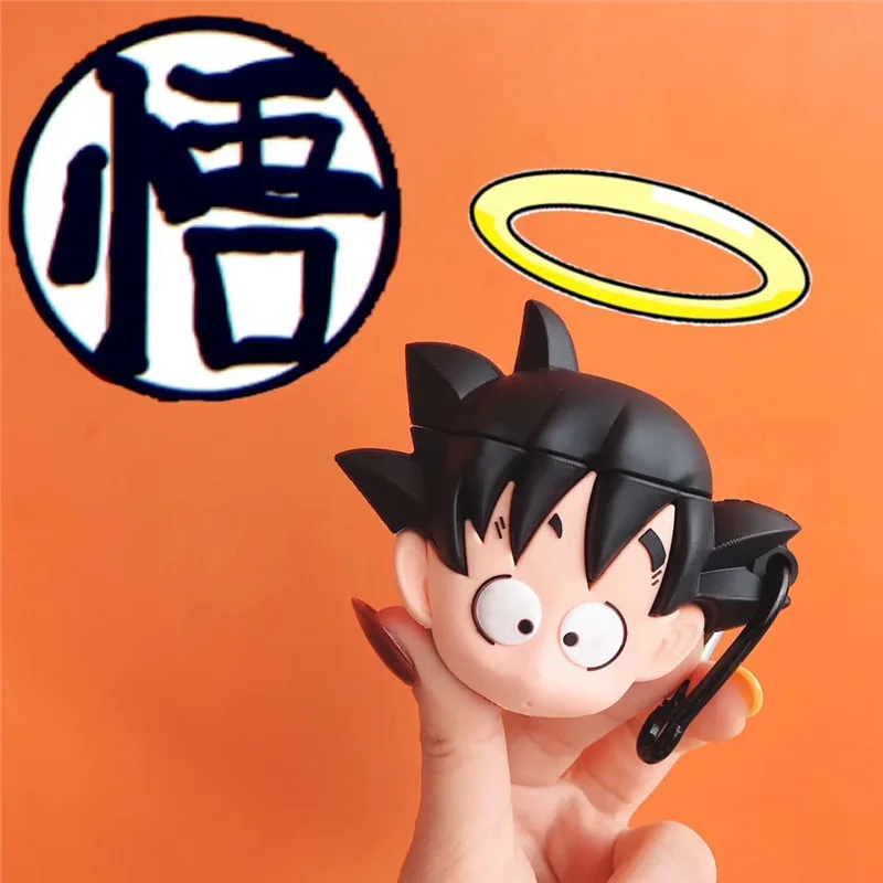 

For Airpods Case,Dragon Ball Son Goku Case For Airpods 1/2 Case,Soft TPU Earphone Cover For Apple Airpods For Boys/Kids