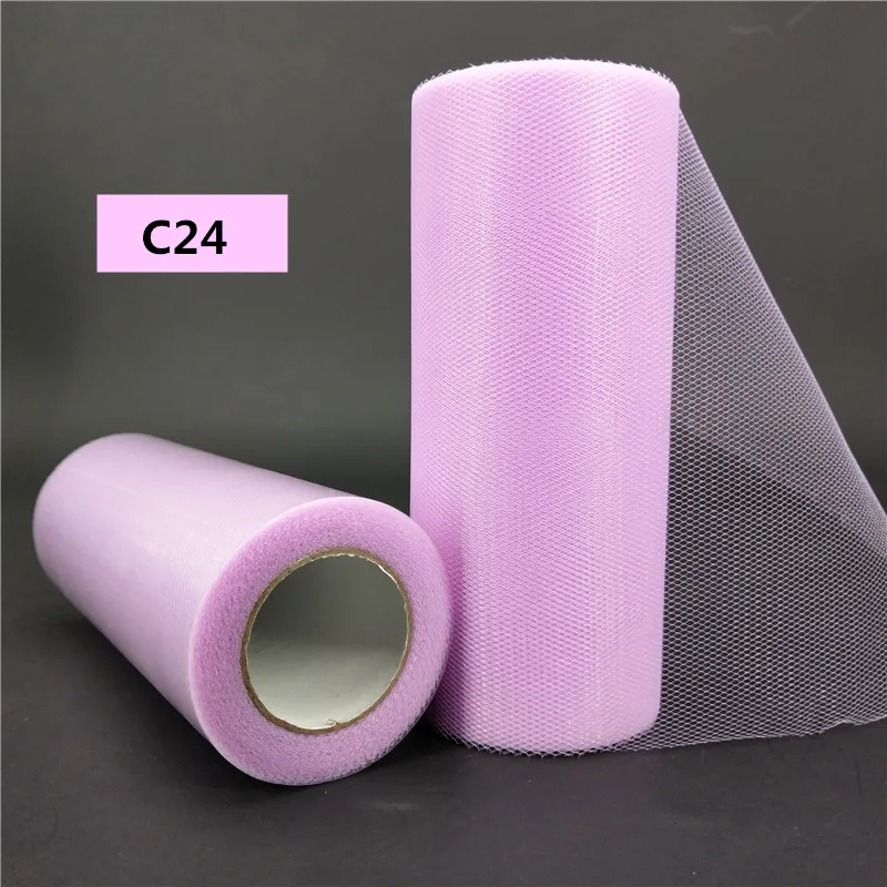 15cm*22m Crystal tulle Roll Organza Fabric Spool Tutu Birthday Party  Wedding Baby Shower party decoration pink white 5z SH759