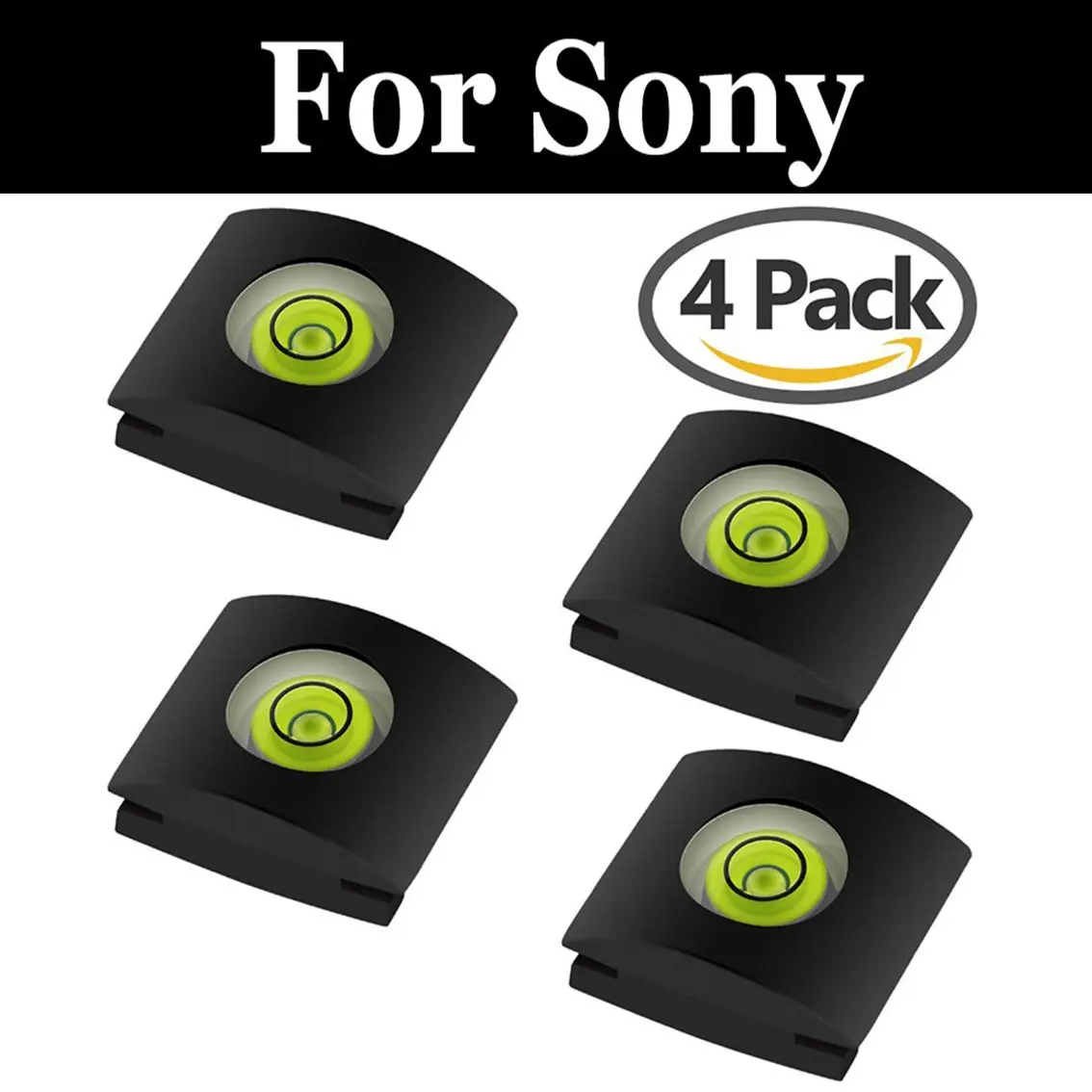 4Pcs Fotocamera Flash Hot Shoe Protector Cover Spirit Level Hot Shoe Per Sony Sd15 A6400 A6300 A7 A6500 A6000 A9 A7R A7S A99 Ii Iii