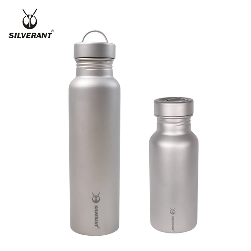 

EDC Titanium Coffee Tea Bottle Portable Outdoor Camping Travel Gear EDC Tools 500ml & 800ml