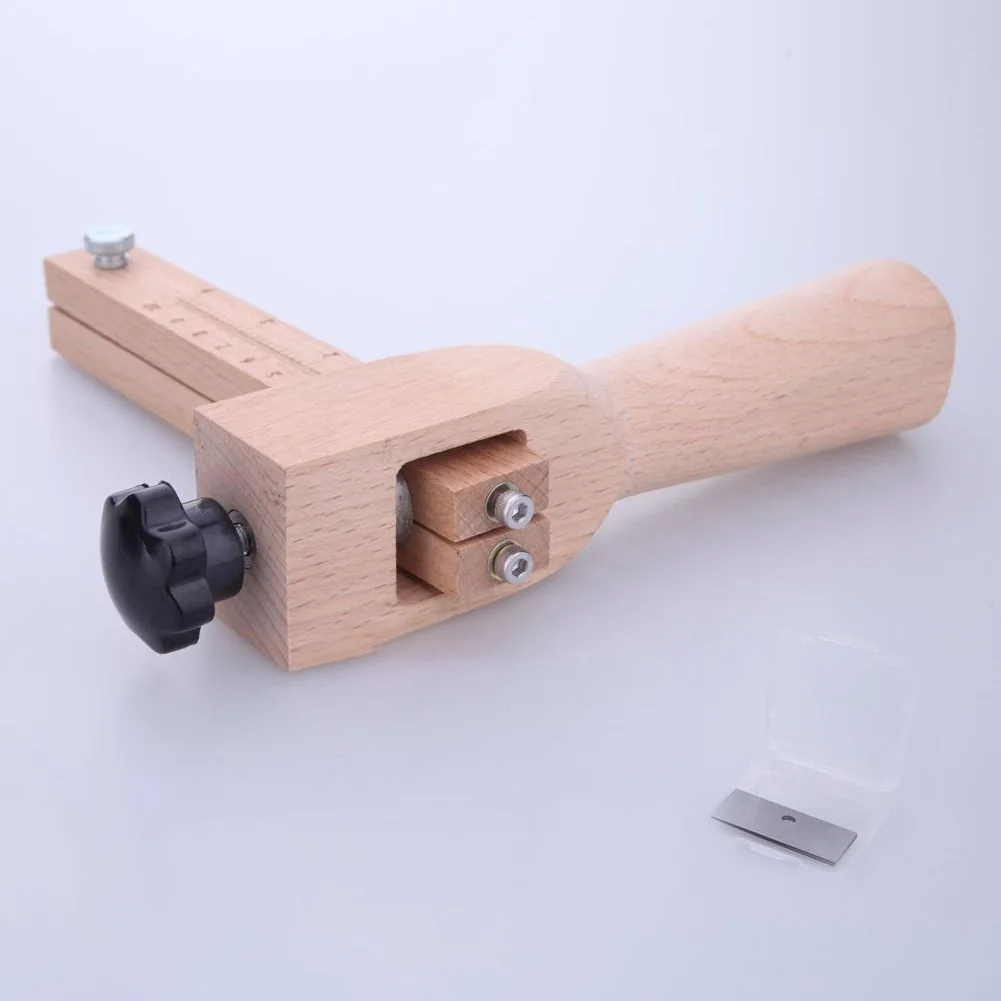 Adjustable Wood Craft Strip& Strap Belt Cutter Leather Hand Cutting Tool DIY