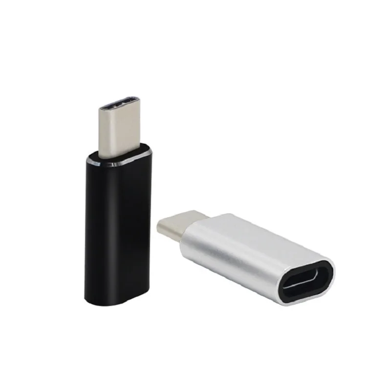 Для 8Pin Lightning Женский к Micro USB/type C Мужской Синхронизация зарядки конвертер адаптер для iPhone кабель для Xiaomi Huawei Android телефон