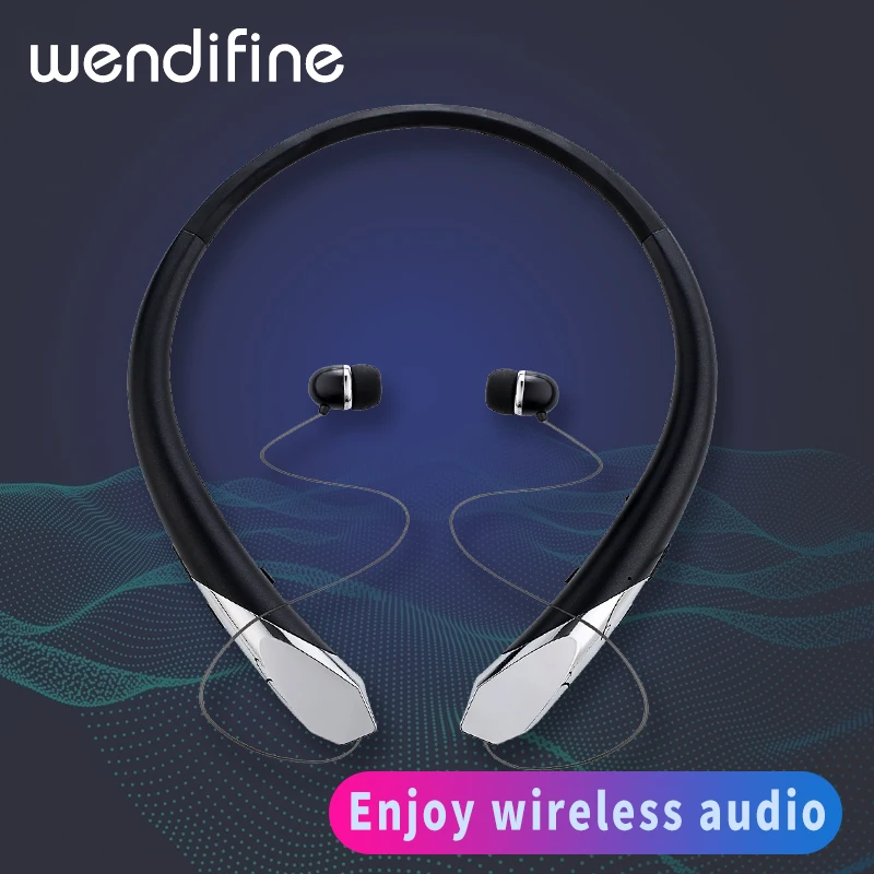 Bluetooth наушники гарнитура Беспроводная связь для мобильных устройств с шейным