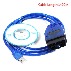 Outils de réparation d'interface de Scanner de câble USB, produits de voiture VAG COM 409 Com Vag 409.1 Kkl 