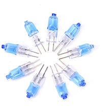 10 шт. галогенные G4 AC12V лампа Тип JC G4 галогенные Светильник лампы G4 база crystal Clear галогенная вставлены бусины кристалл лампы Высокое качество
