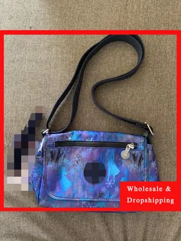 

2020 Spring Festival couplet famous ice and snow series waterproof nylon shoulder flip cross-body women's bag KI0902