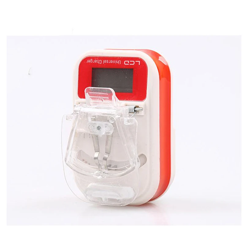 Universal EU Plug USB Battery Charger LCD Indicator Screen charging adapter For Android smart Cell Phones Battery