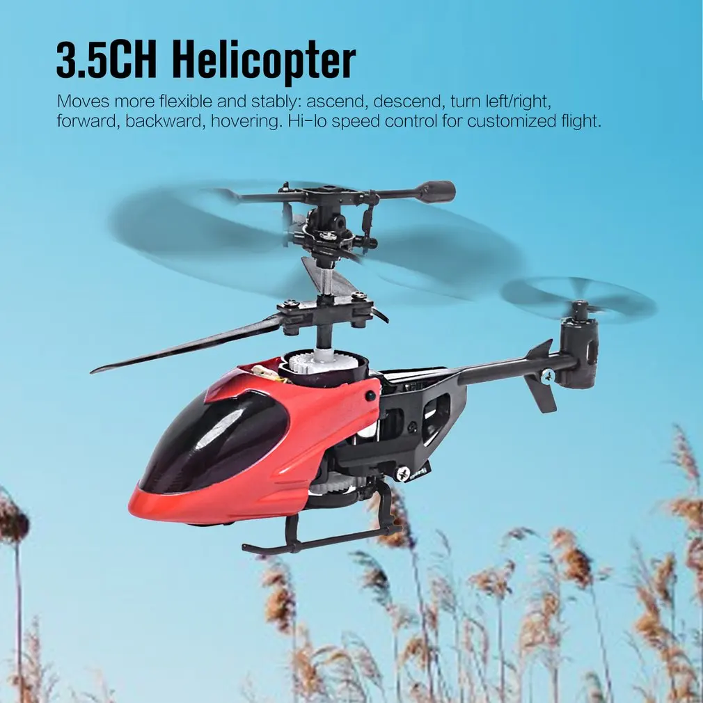 QS5010 3 5CH Micro Infrared RC Drone Aircraft with Gyroscope Remote Control Toys Mini QS RC 5
