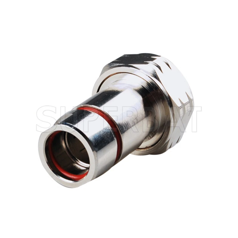 RF Coaxial Connector for Corrugated Copper Cable