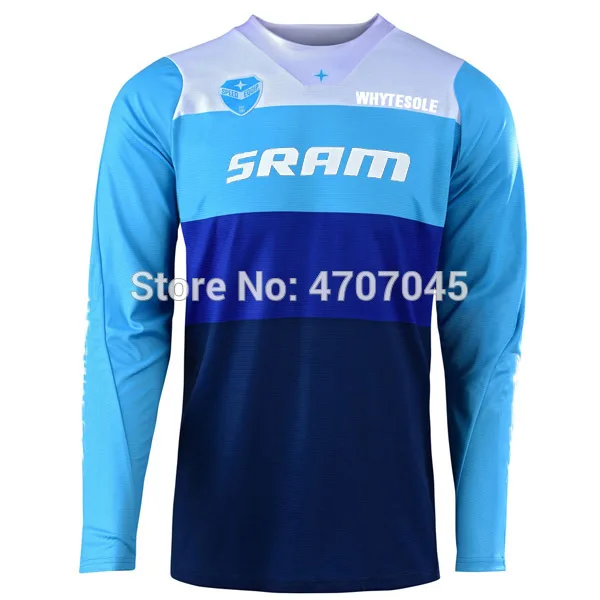 

2019 DH Downhill moto Jersey Mountain Bike long Sleeve motocross jersey mtb Uniform Shirt Cycling Clothing Motorcycle Clothing