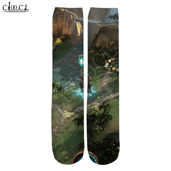 

CLOOCL 2020 New Fashion Mens 3D Printed Hot Selling Game Heroes of Might & Magic Colorful Men Women Casual Straight Socks