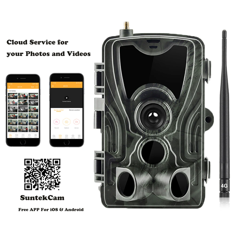 Беспроводная камера для наблюдения за дикой природой 30 мп 2K | Спорт и развлечения