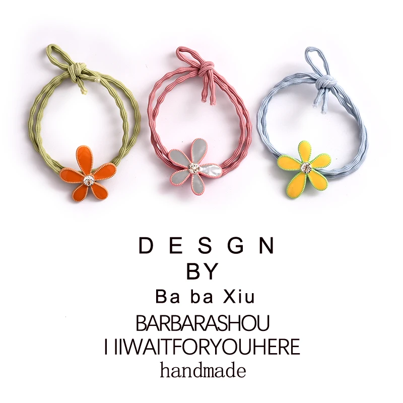 

Hair Accessories women Rubber bands Scrunchy Elastic Hair Bands Girls Headband decorations ties Gum for hair