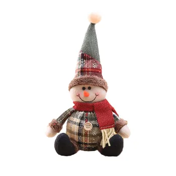 

top selling product in 2020 1PC Christmas Ornaments Gift Santa Claus Snowman Toy Doll Hang Support Wholesale Dropshipping