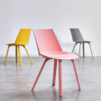 

Nordic Minimalist Office Meeting Work Chair Lounge Restaurant Suitable Dining Chair Home Study Bedroom Coffee Shop Back Chairs