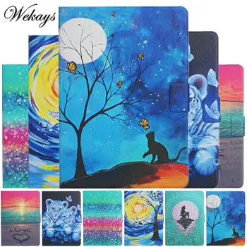 

Coque For Apple Ipad Air 2 Case A1566 A1567 Cartoon Thin Leather Cover For Ipad Air2 Air 2 6th Generation Ipad 6 9.7“ Cover Case