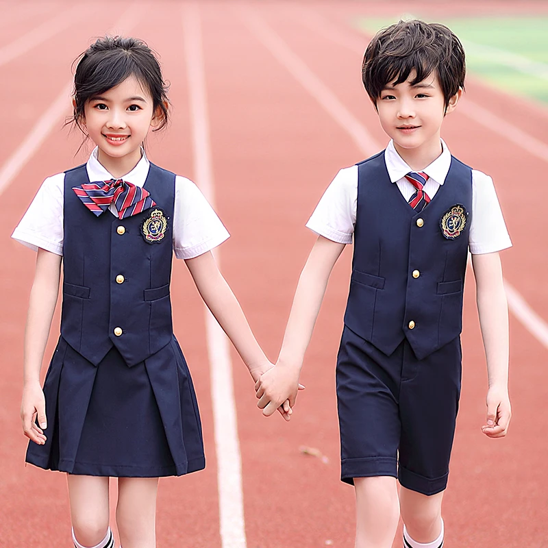 

JK kindergarten clothing summer school primary school uniform mini japan korean style school uniform