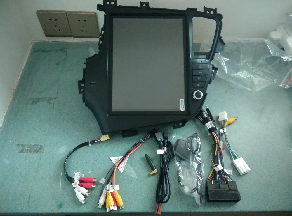 12 1 дюймовый вертикальный экран Tesla Style Android 9 0 автомобильный DVD GPS навигация плеер