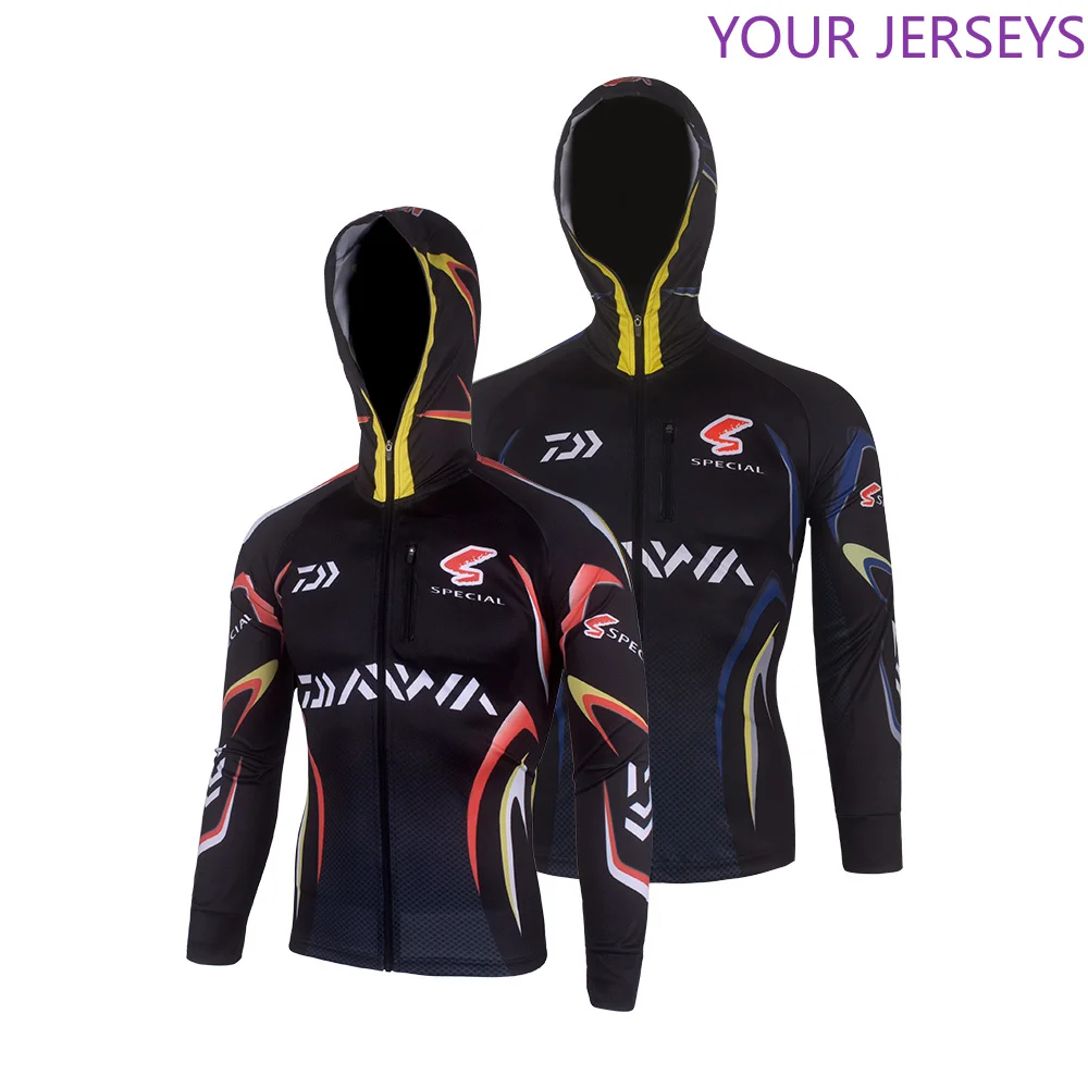 

2020 Men Hoodies Fishing Clothing Long Sleeve Outdoor Breathable Fishing Shirts Anti UV Quick Dry Cycling Hiking Clothes Camisas