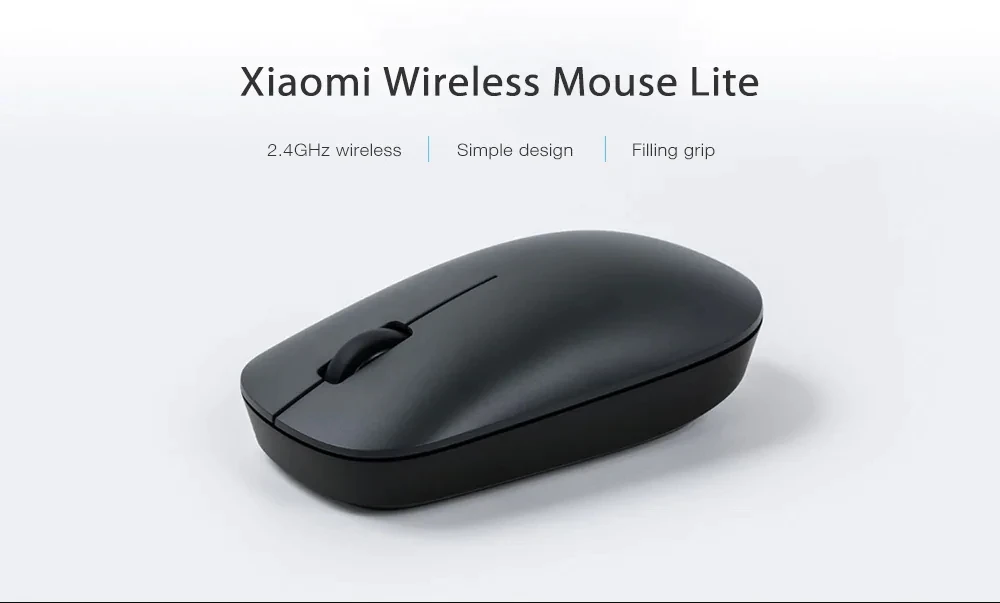 wired computer mouse Original Xiaomi Wireless Mouse Lite 1000DPI 2.4GHz Ergonomic Optical Portable Mini Mouse Office Gaming Mice For PC Laptop Game 1 wired gaming mouse