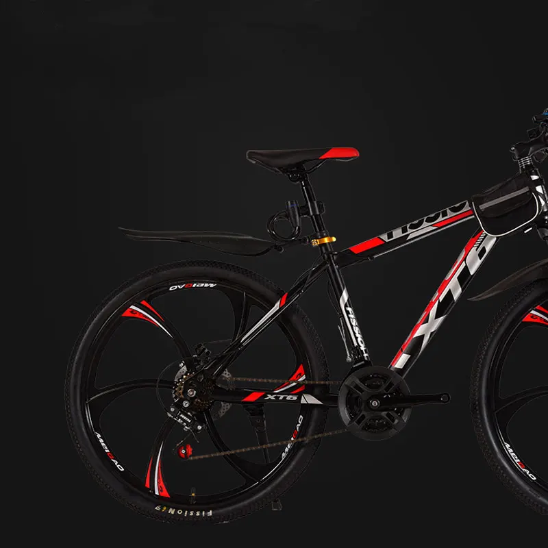 Mountain Bike Variable Speed Cross Country Shock Double Disc Brakes Men and Women Bicycle Student Adult