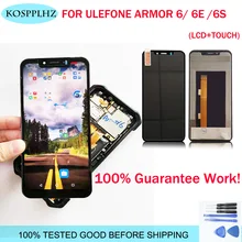 

NEW Original 6.2" For UleFone Armor 6 6E 6S LCD Display + Touch Screen Digitizer Assembly Replacement Armor6 +protective glass