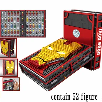 

2020 new Underground Laboratory Base Mark Armor Set Building Book Block Lepiningly Display Box Gift