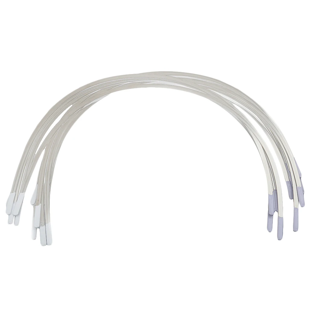 6 Pairs/Lot Stainless Steel Handmade Bra Underwire Silver Replacing Wires