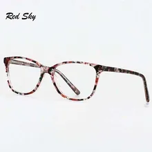 Ацетатные женские очки, оправа, прозрачные очки, оптические очки по рецепту, близорукость, модная оправа для очков, очки для пресбиопии
