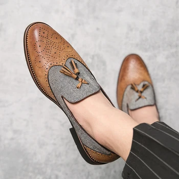 Alternative view of Kwemes loafers Men Leather Shoes