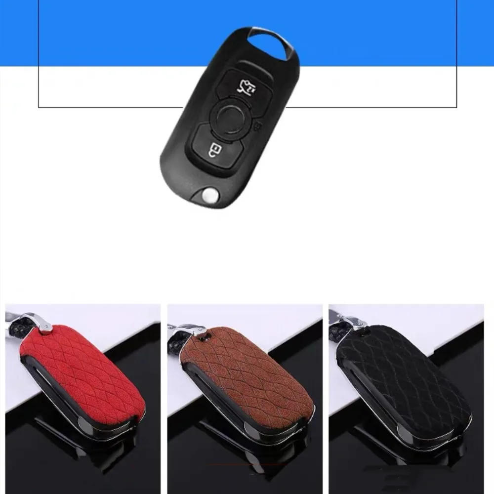 

Cover Key Fob Case Protector Galvanized Alloy for 2019 Buick Verano for Chevrolet Cruze Car Styling