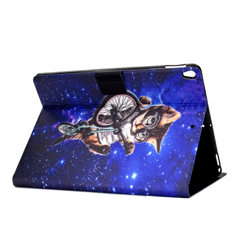 Wekays чехол для Apple IPad Air 3 3rd Gen 10,5 дюймов мультфильм собака кожаный чехол для IPad Pro 10,5 дюймов чехлы