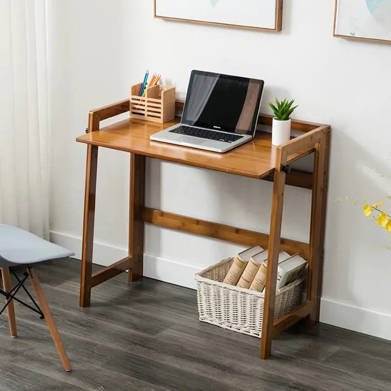 Bookcase Writing Desk Double Library Reading Table