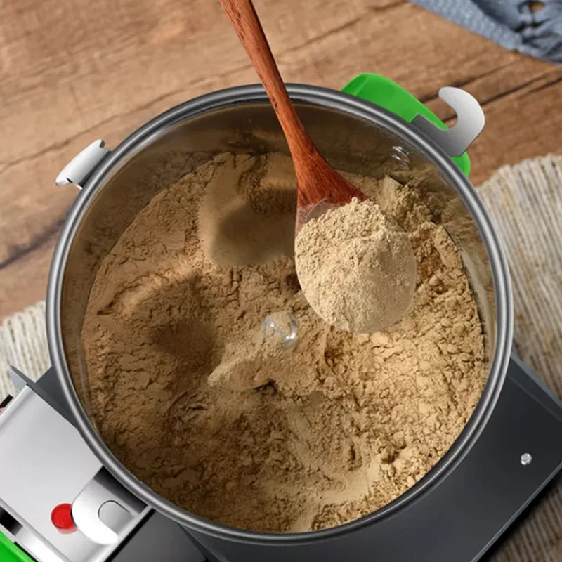 2500G Grains Spices Hebals Cereals Coffee Dry Food Grinder Mill Grinding Machine Gristmill Home Medicine Flour Crusher 5