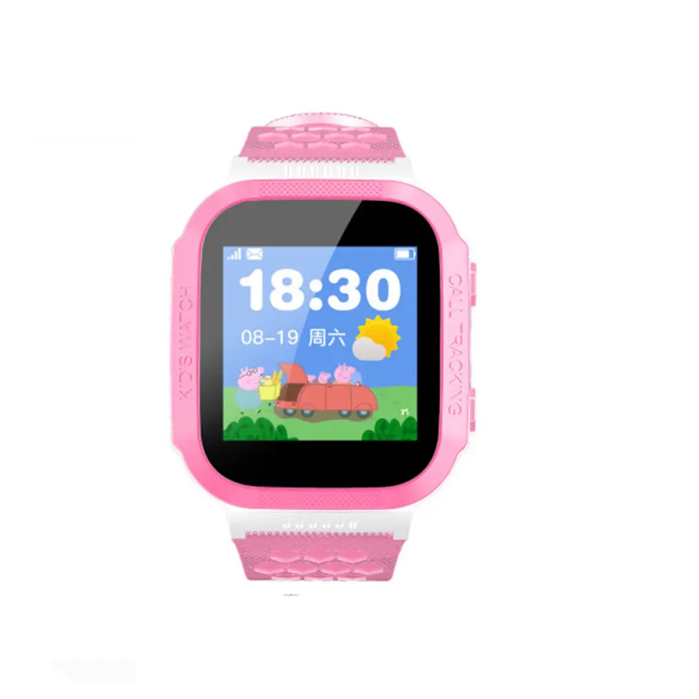 Phone call Kids Smart Watch for children SOS Antil-lost Waterproof Smartwatch Baby 2G SIM Card Location Tracker Watches | Электроника