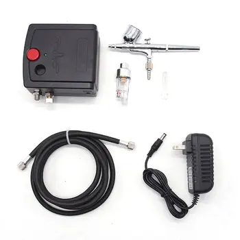 

G-08 Airbrush Kit Nozzle Caliber Press Pull Double Action Switch Printing Nail tattoo DIY Painting