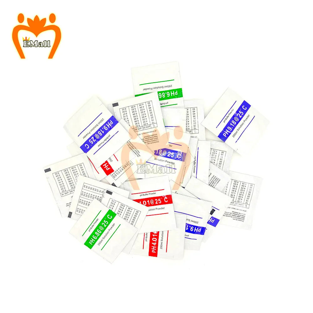 15pcs PH Meter Calibration Powder and Solution