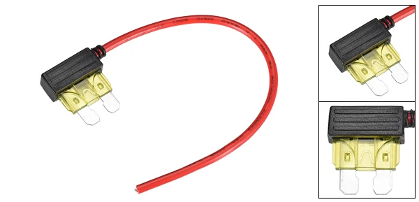 Uxcell 16 AWG Автомобильный Стандарт ATC/ATO держатель предохранителя для защиты автомобильной сигнализации gps автомобильный рекордер от короткого замыкания и перегрузки