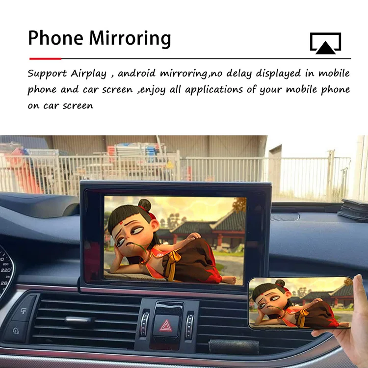 Road Top Kit di Retrofit Decoder con Wireless CarPlay e Android Auto
