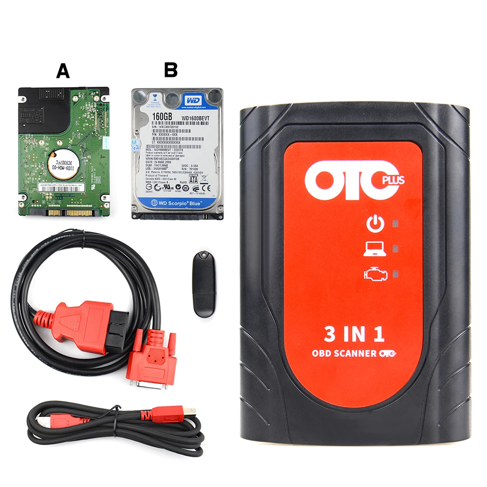 OTC Plus 3 в 1 диагностический инструмент новейший OBD сканер авто инструмент OTCFor T-oyota для n-issan для V-olvo Поддержка нескольких языков