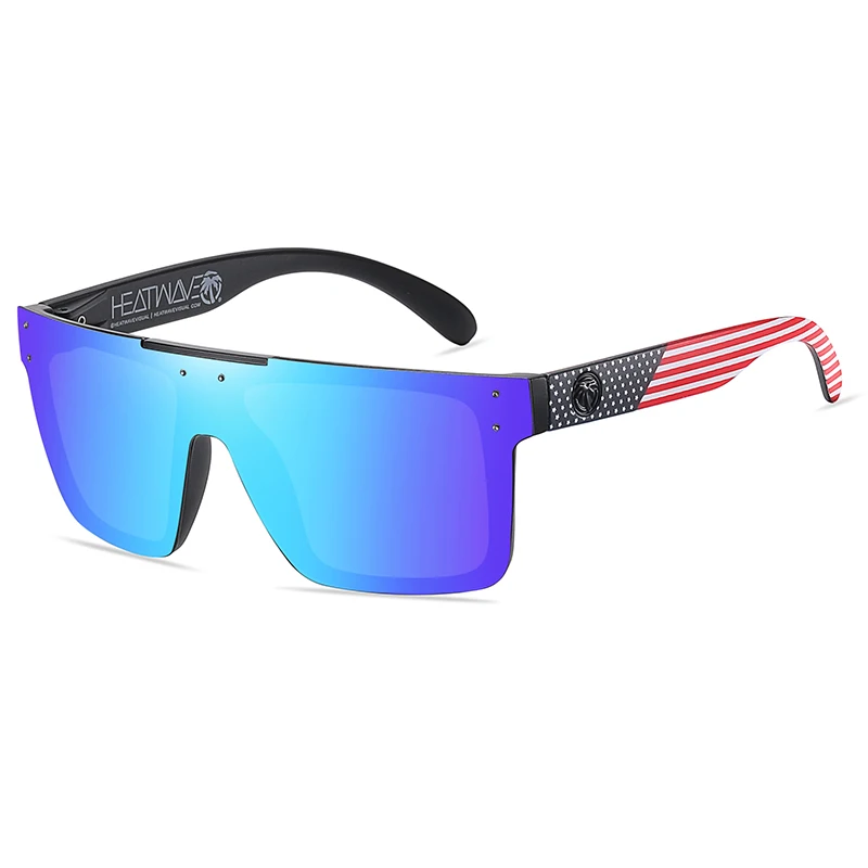 NEW High quality luxury Heat Wave brand Polarized sunglasses