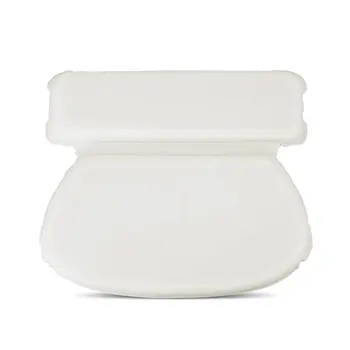 

Bath Pillow Cushion Pu Sponge Round Bathtub Pillow With Non Slip Suction Cups Antibacterial Bath Pillow